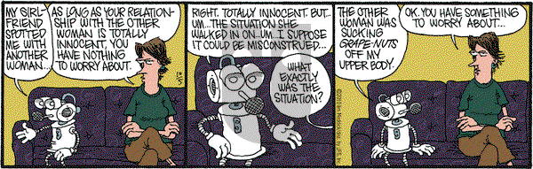 Monty on Tuesday October 5, 2010 Comic Strip