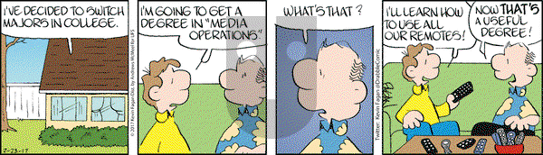 Drabble on Thursday February 23, 2017 Comic Strip