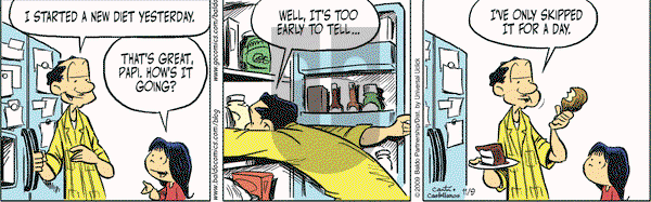 Baldo on Monday November 9, 2009 Comic Strip