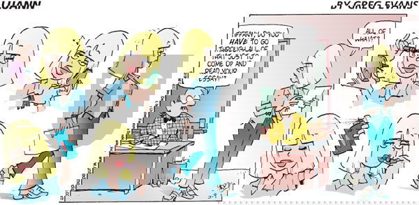 Luann on Sunday March 1, 1998 Comic Strip