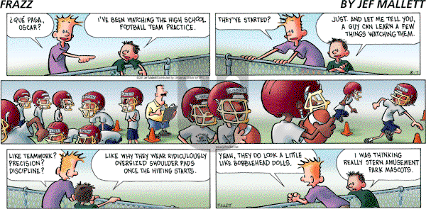 Frazz - Sunday August 7, 2011 Comic Strip