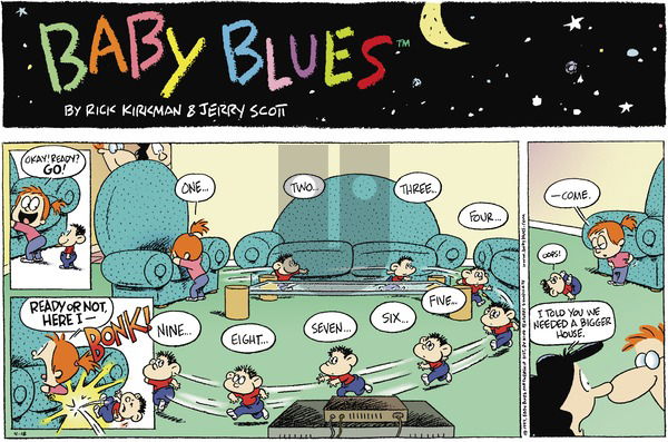 Baby Blues on Sunday April 18, 1999 Comic Strip