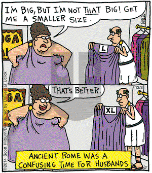 The Argyle Sweater on Wednesday December 3, 2014 Comic Strip