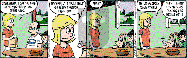 Adam@Home on Friday September 7, 2018 Comic Strip