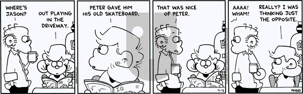 FoxTrot on Tuesday April 12, 2005 Comic Strip