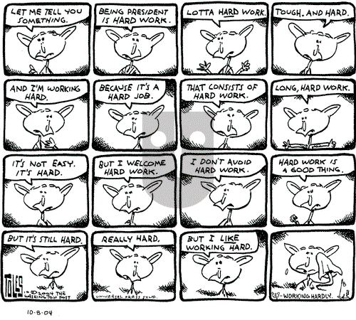 Tom Toles - Friday October 8, 2004 Comic Strip