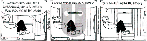 The Born Loser on Saturday January 13, 2007 Comic Strip