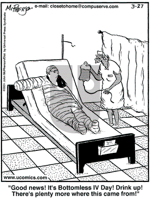 Close to Home on Tuesday March 27, 2001 Comic Strip