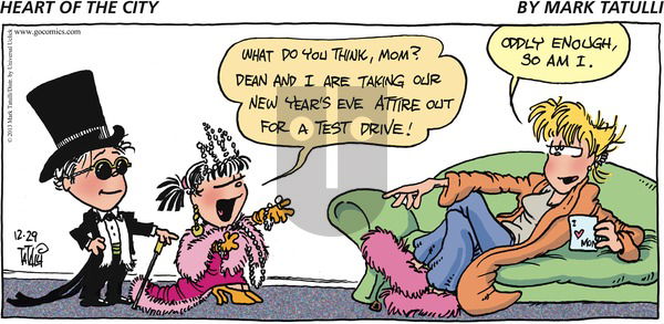 Heart of the City on Sunday December 29, 2013 Comic Strip