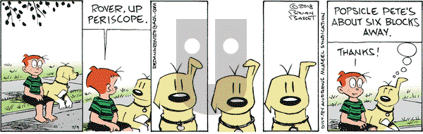 Red and Rover on Monday July 9, 2018 Comic Strip