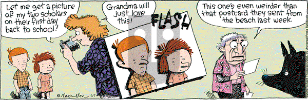 Cul de Sac on Monday September 7, 2009 Comic Strip