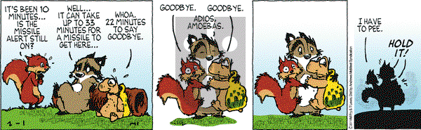 Over the Hedge on Thursday February 1, 2018 Comic Strip