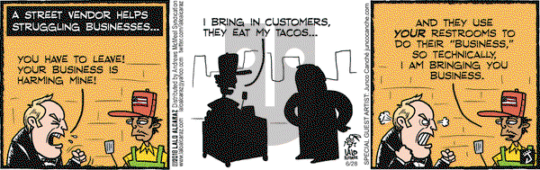 La Cucaracha on Thursday June 28, 2018 Comic Strip