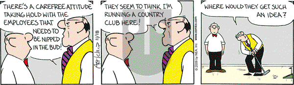 The Born Loser on Wednesday November 18, 2009 Comic Strip