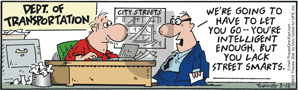 Frank and Ernest on Tuesday March 12, 2013 Comic Strip