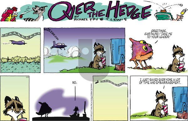 Over the Hedge - Sunday February 24, 2019 Comic Strip