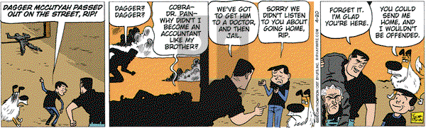 Rip Haywire - Tuesday April 20, 2010 Comic Strip