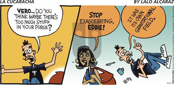 La Cucaracha on Sunday March 18, 2012 Comic Strip