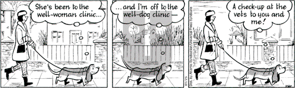 Fred Basset on Wednesday January 25, 2006 Comic Strip