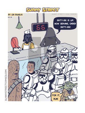 Sunny Street on Saturday December 21, 2019 Comic Strip