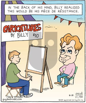 Brevity on Monday April 19, 2010 Comic Strip