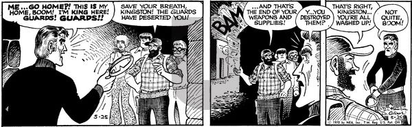 Alley Oop on Monday May 25, 1970 Comic Strip