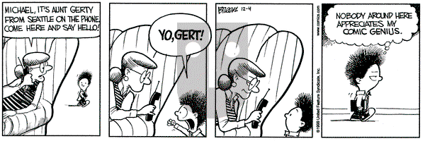 Grand Avenue on Saturday January 1, 2000 Comic Strip