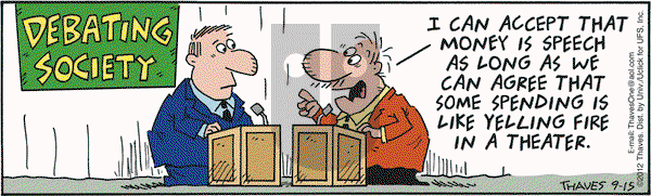 Frank and Ernest on Saturday September 15, 2012 Comic Strip