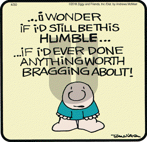 Ziggy on Monday April 30, 2018 Comic Strip