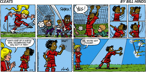 Cleats - Sunday December 8, 2002 Comic Strip
