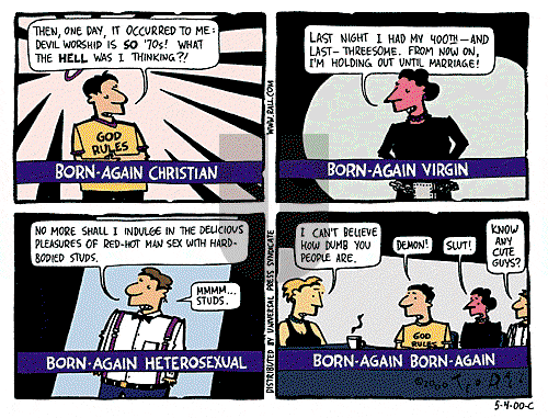 Ted Rall on Monday May 8, 2000 Comic Strip