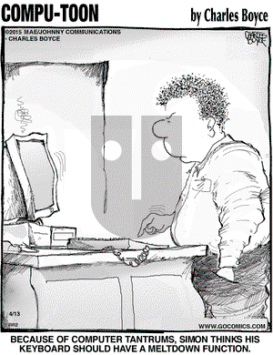 Compu-toon on Monday April 13, 2015 Comic Strip