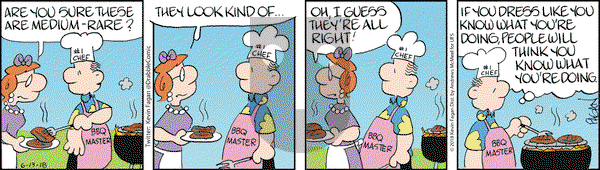 Drabble on Wednesday June 13, 2018 Comic Strip