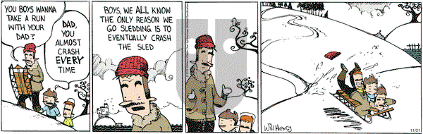 Wallace the Brave on Wednesday November 21, 2018 Comic Strip