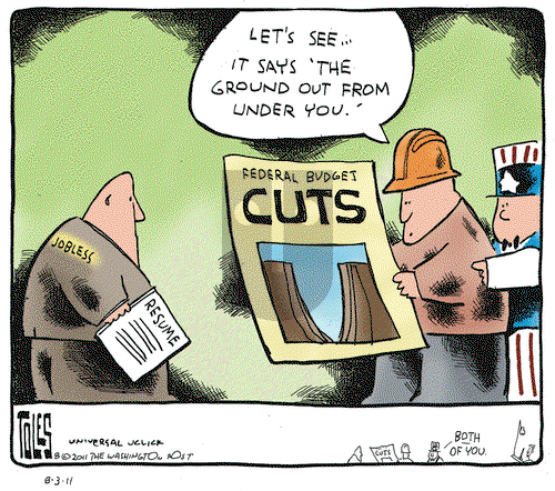 Tom Toles - Wednesday August 3, 2011 Comic Strip