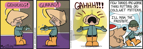 DeFlocked on Wednesday January 3, 2018 Comic Strip