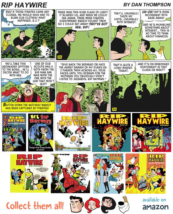 Rip Haywire - Sunday February 4, 2018 Comic Strip