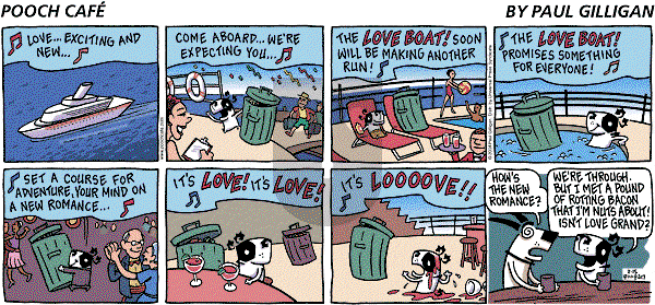 Pooch Cafe - Sunday February 15, 2004 Comic Strip