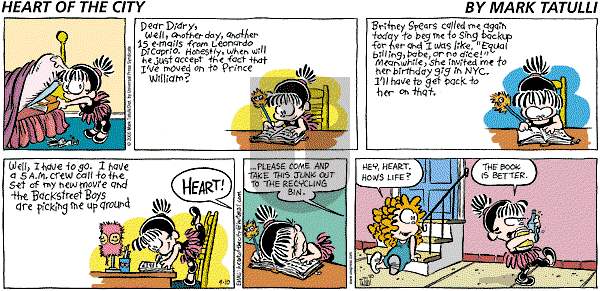 Heart of the City on Tuesday November 28, 2000 Comic Strip