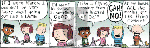 Cul de Sac on Wednesday March 14, 2012 Comic Strip