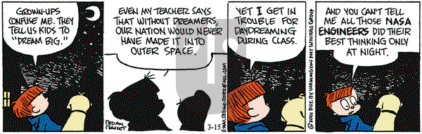 Red and Rover on Thursday March 15, 2001 Comic Strip