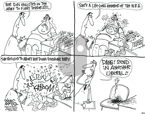 Glenn McCoy on Wednesday September 3, 2008 Comic Strip