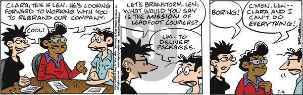 Edge City on Sunday May 4, 2025 Comic Strip