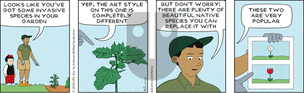 Nancy on Monday August 17, 2020 Comic Strip