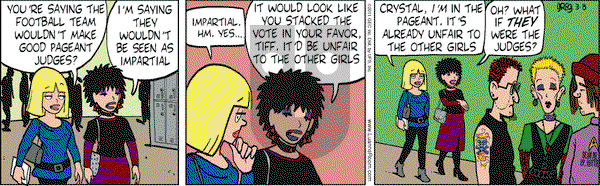 Luann on Tuesday March 8, 2011 Comic Strip