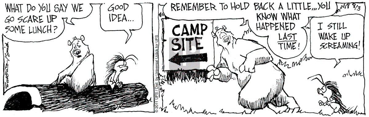 The Grizzwells - Wednesday August 3, 2011 Comic Strip