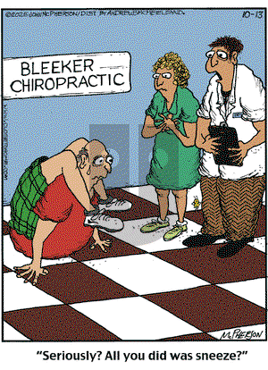 Close to Home on Monday October 13, 2025 Comic Strip