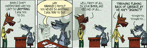 Ink Pen on Tuesday September 18, 2007 Comic Strip
