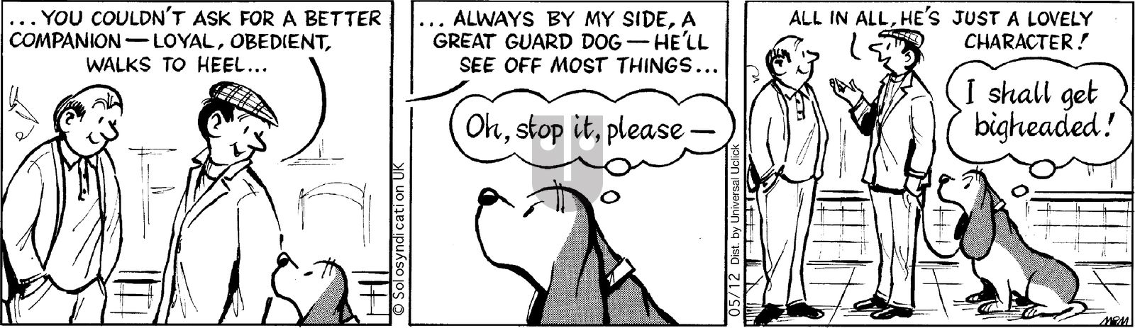 Fred Basset on Monday May 12, 2014 Comic Strip