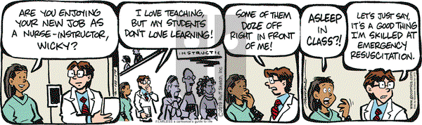 JumpStart on Monday March 18, 2019 Comic Strip